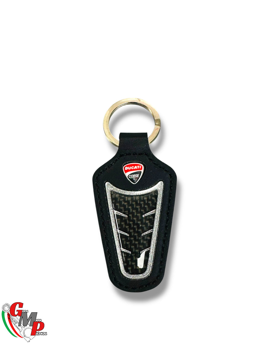 New original Ducati Corse carbon key ring