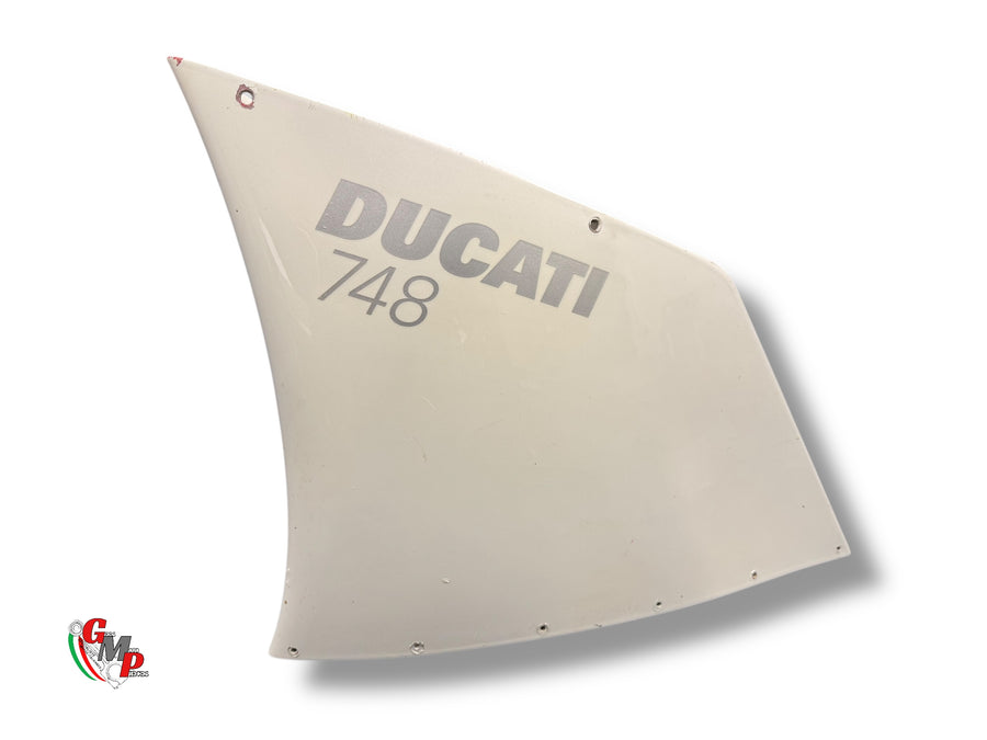 Upper Left Fairing White - Ducati