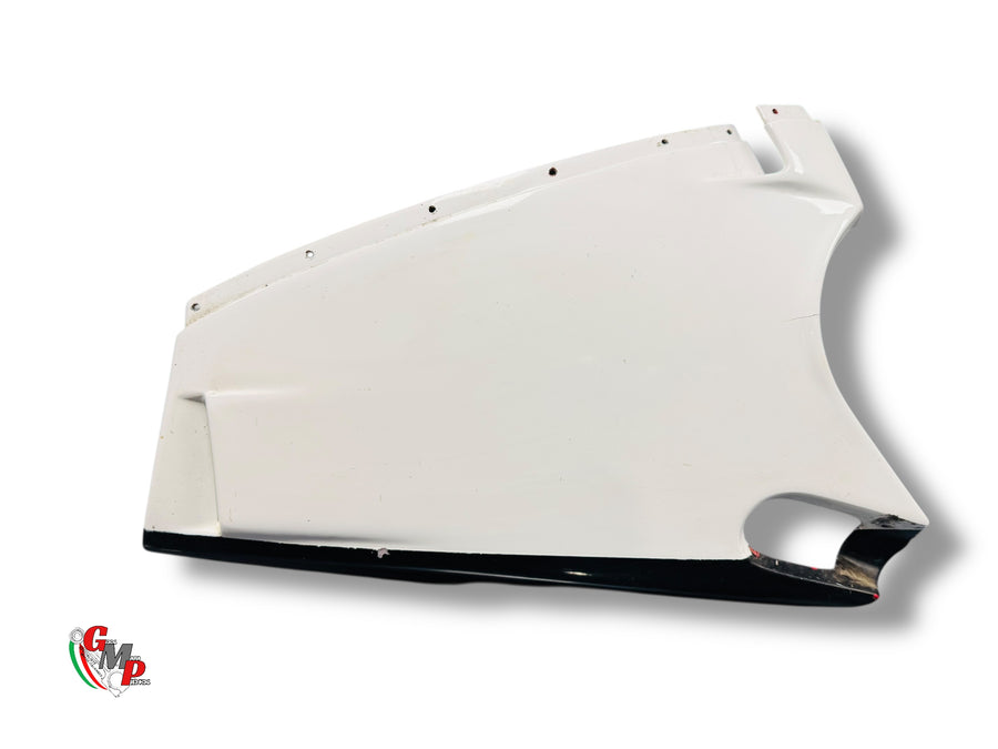 Lower Left Fairing White - Ducati