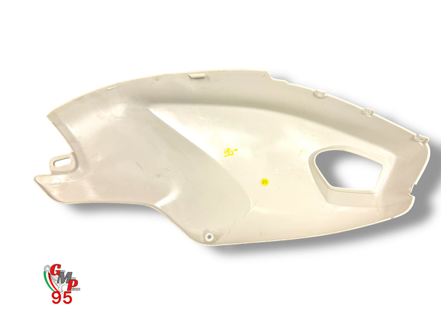 Left tank fairing White for painting - Ducati