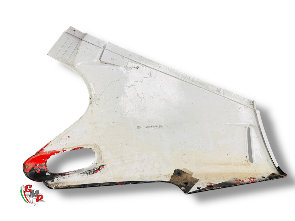 Lower Left Fairing White - Ducati