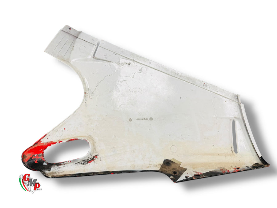 Lower Left Fairing White - Ducati