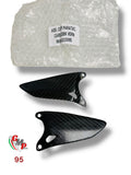 Pair of Heel Guards - Rider Footrests - Ducati Performance