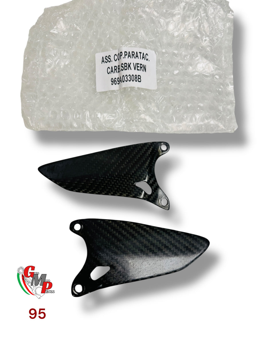 Pair of Heel Guards - Rider Footrests - Ducati Performance