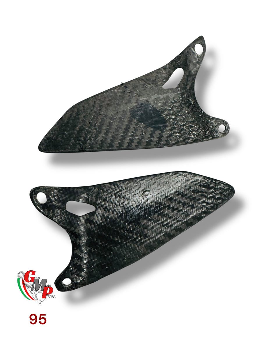 Pair of Heel Guards - Rider Footrests - Ducati Performance