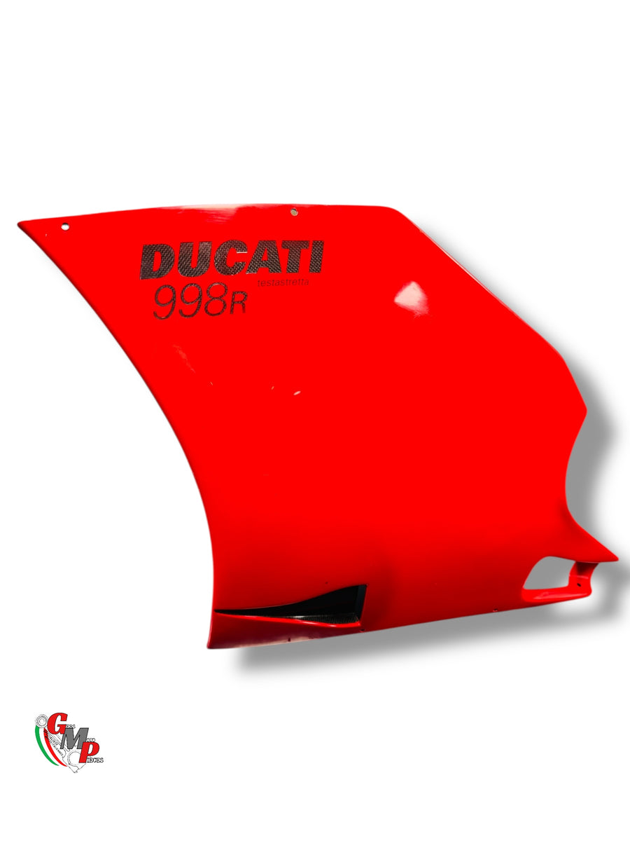 Red Left Carbon Fairing Panel - Ducati