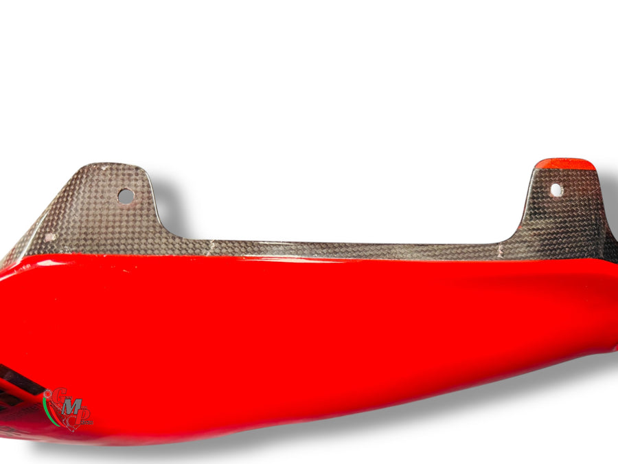 Red Left Carbon Fairing Panel - Ducati