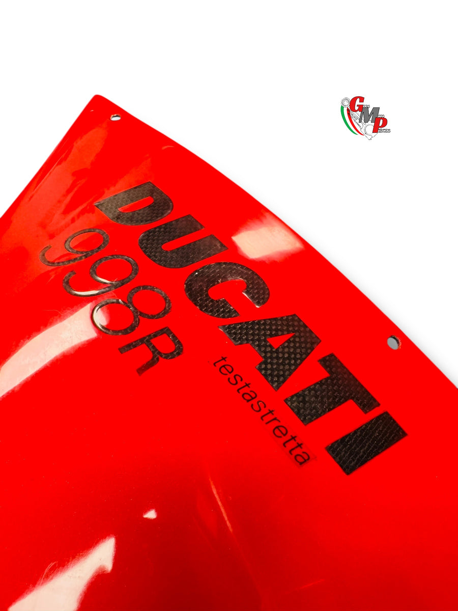Red Left Carbon Fairing Panel - Ducati