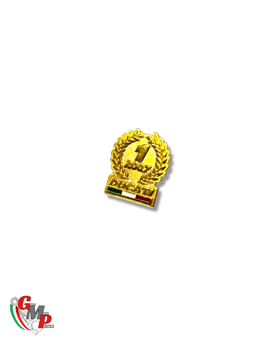 Original Ducati Collector Pins 2007 World Champion Casey Stoner