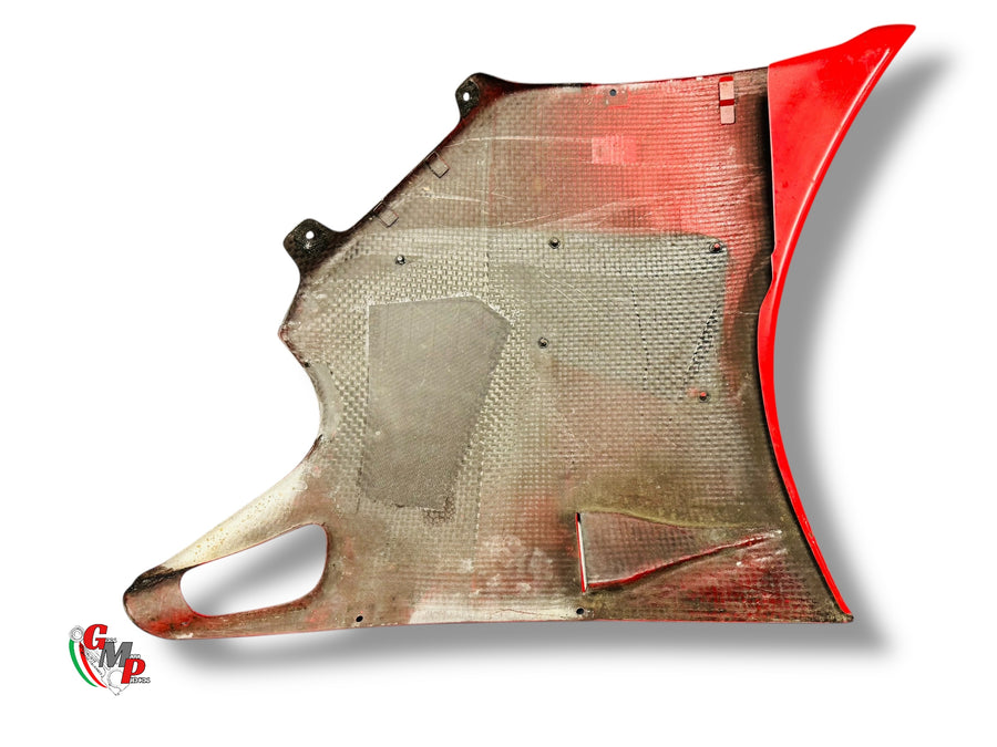Red Left Carbon Fairing Panel - Ducati