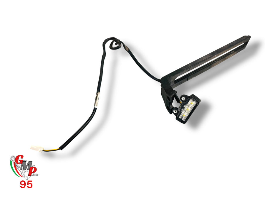 License plate holder with lighting - Ducati