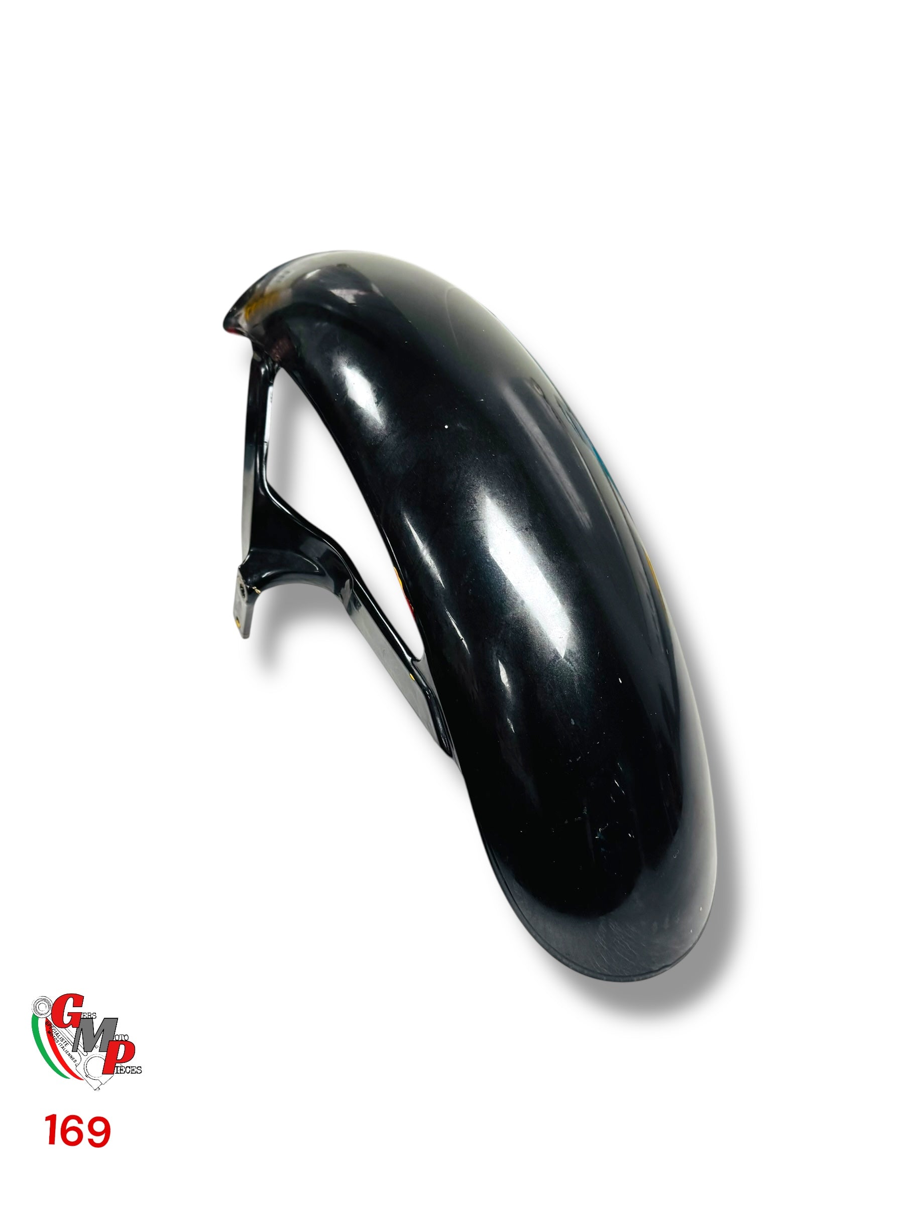 Black Front Mudguard 40mm Center Distance - Ducati
