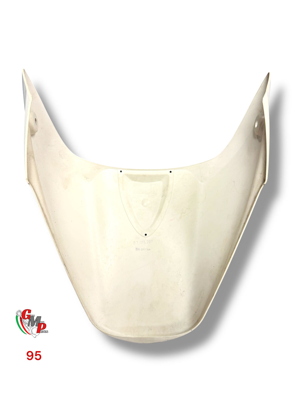 Capot de selle blanc - Ducati