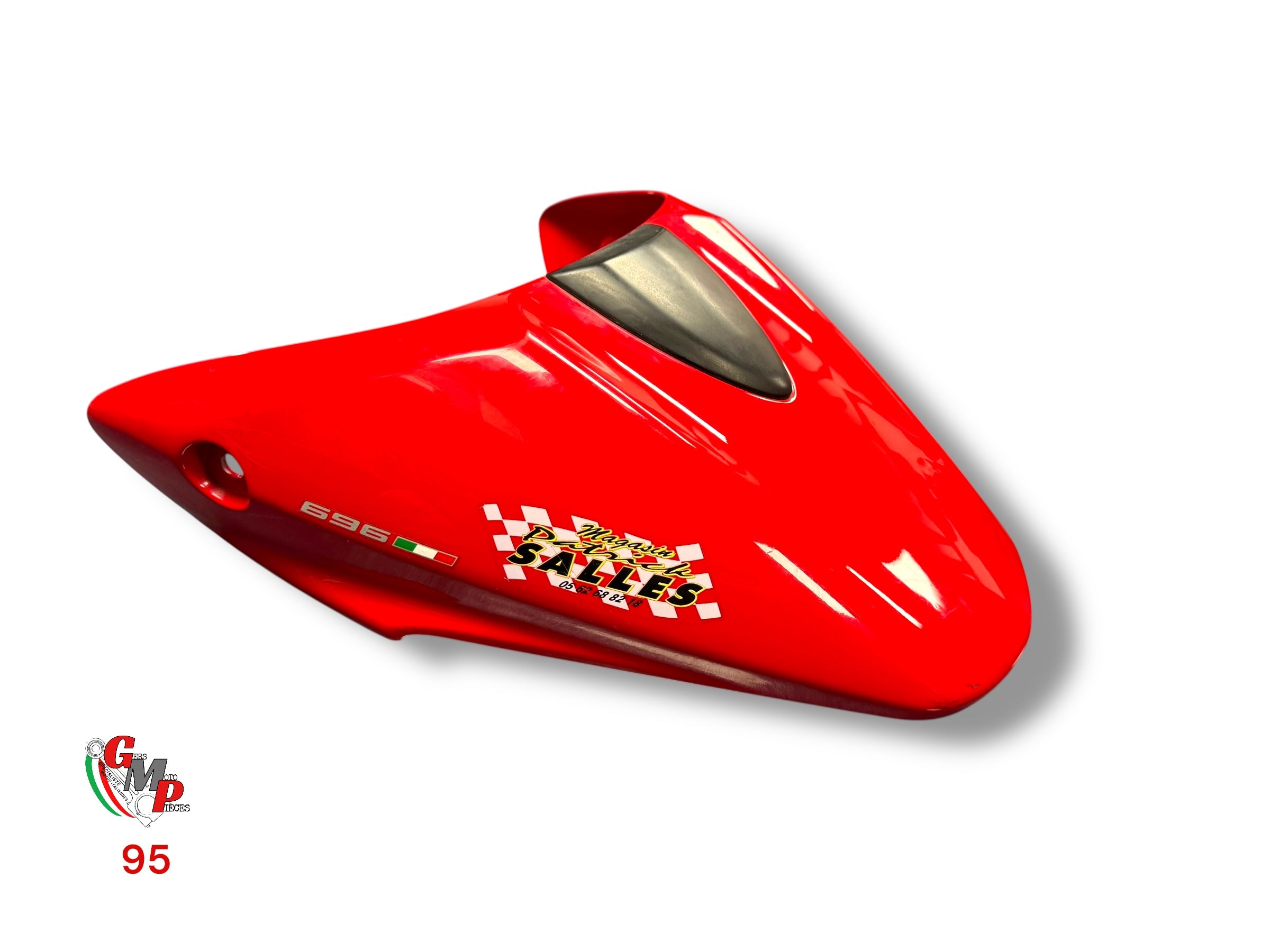 Capot de selle rouge - Ducati