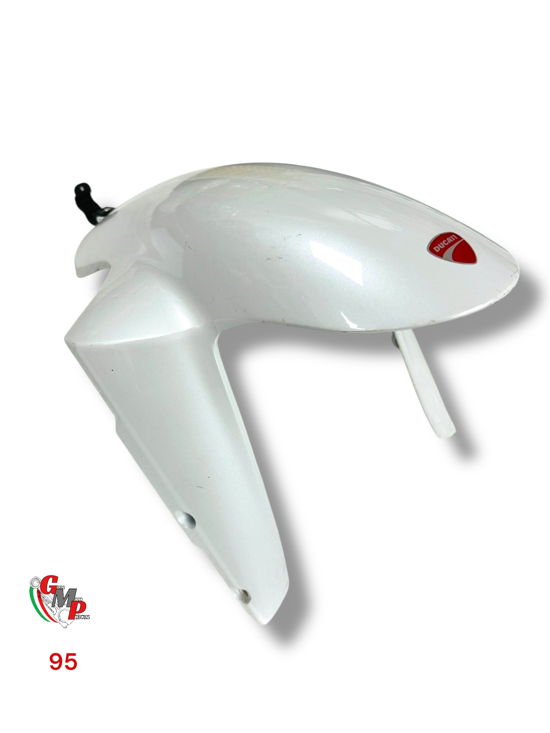 Black Front Mudguard - Ducati