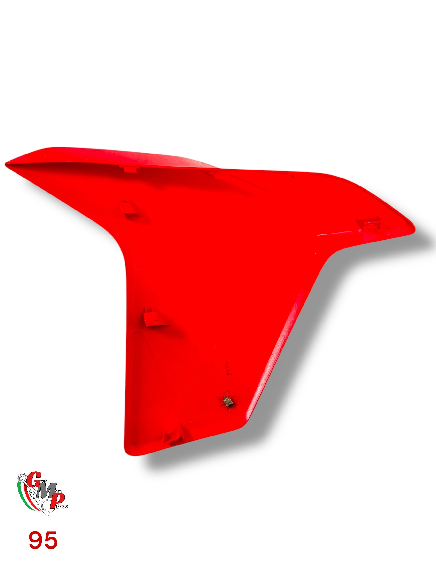 Right Side Fairing Scoop Red - Ducati