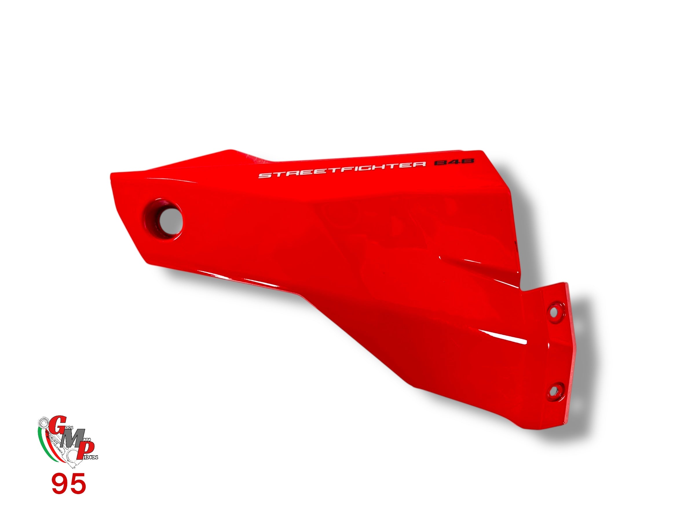 Right Red Deflector - Ducati