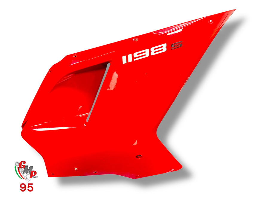 Right Red Fairing Side Panel - Ducati