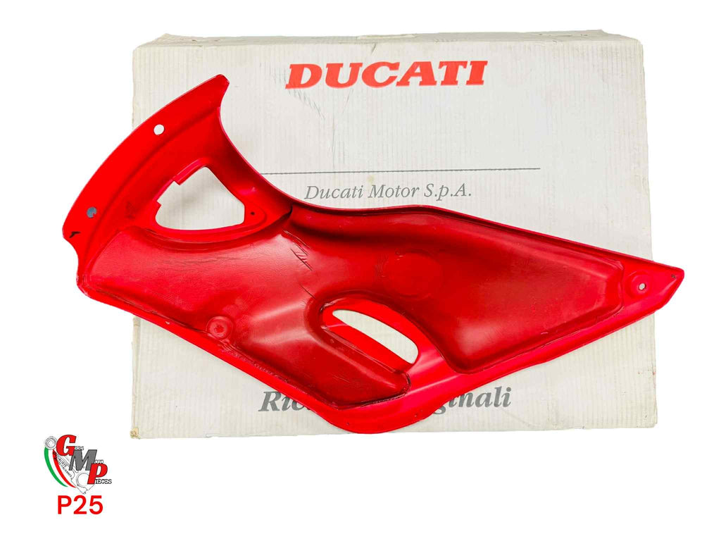 Flanc gauche semi caréné rouge NEUF - Ducati