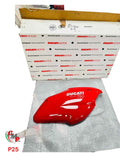 Right red semi-faired side panel NEW - Ducati